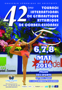 Tournoi international de corbeil essonnes gymnastique rythmique vendredi 06 mai 2016 large